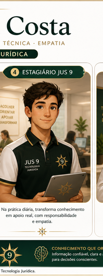 Charlie Fox estagiário Jus 9